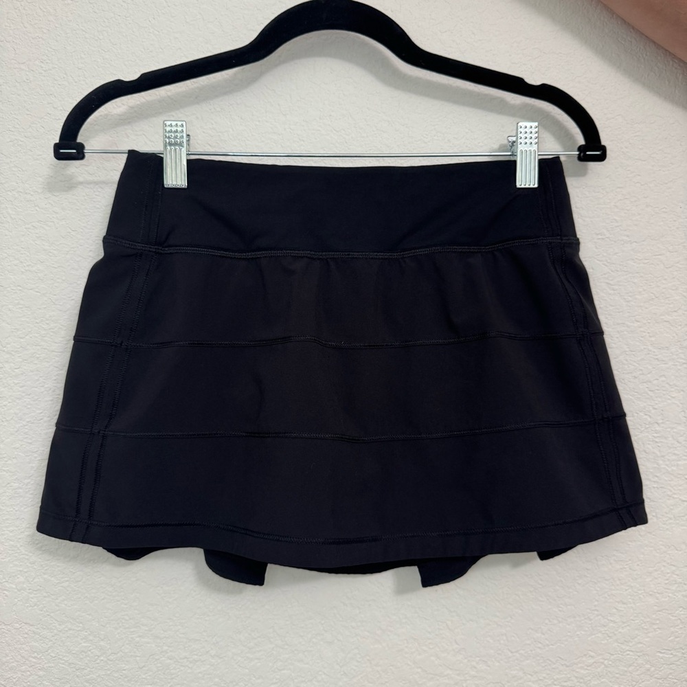 lululemon athletica Golf/Tennis Black Skirt